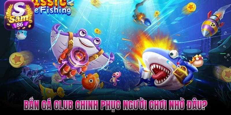 Bắn cá Club chinh phục người chơi nhờ đâu?