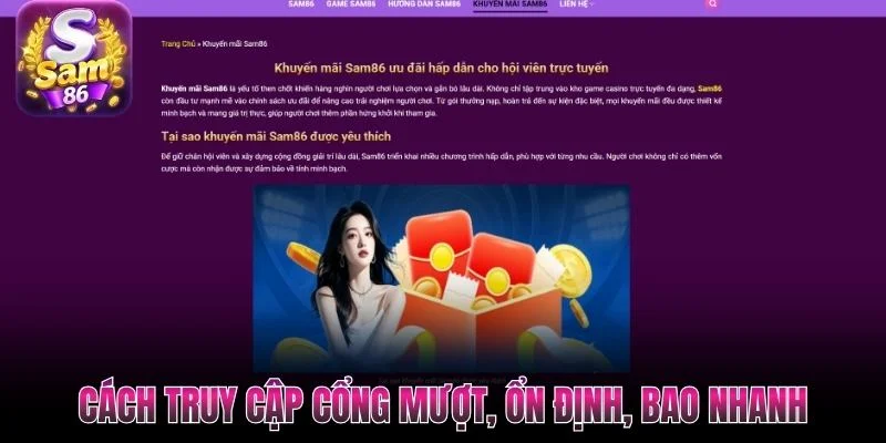 Cách truy cập cổng mượt, ổn định, bao nhanh Cách truy cập cổng mượt, ổn định, bao nhanh