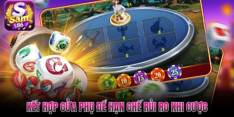 Kết hợp cửa phụ để hạn chế rủi ro khi cược Kết hợp cửa phụ để hạn chế rủi ro khi cược